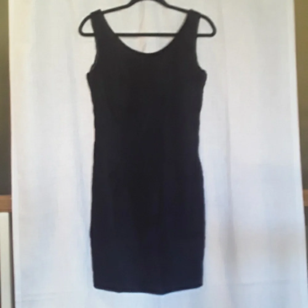 Vintage Scott McClintock Black Velvet Dress Size 6 ☆NWT☆ - Picture 1 of 6